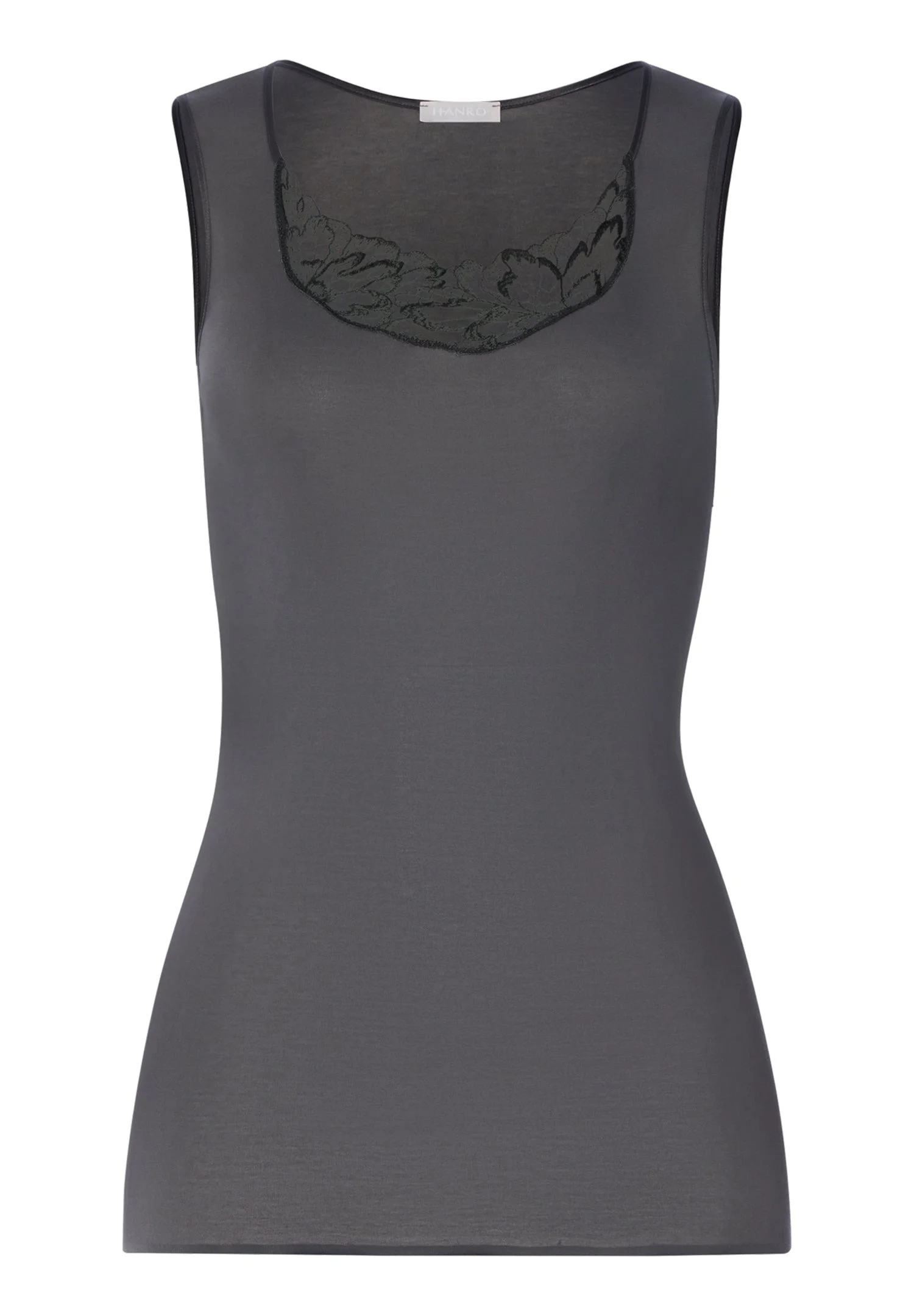 Belen Embroidered Cotton Tank Top - 1
