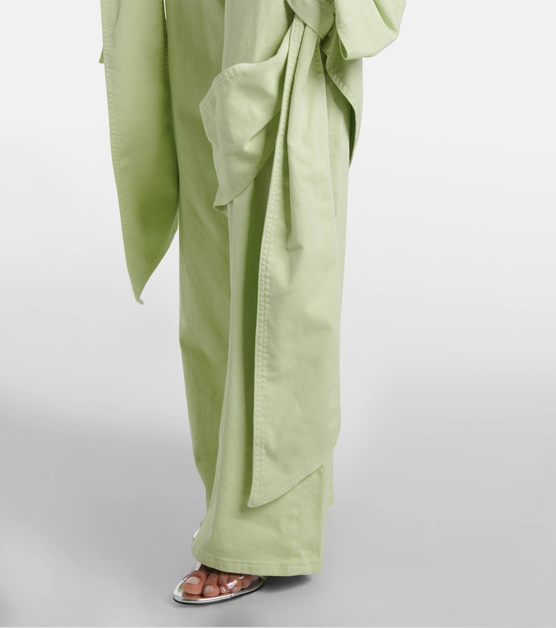 Draped straight jeans - 5