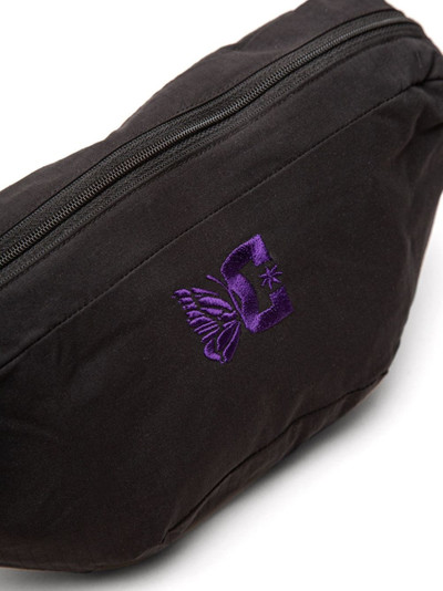 NEEDLES x DC logo-embroidered belt bag outlook