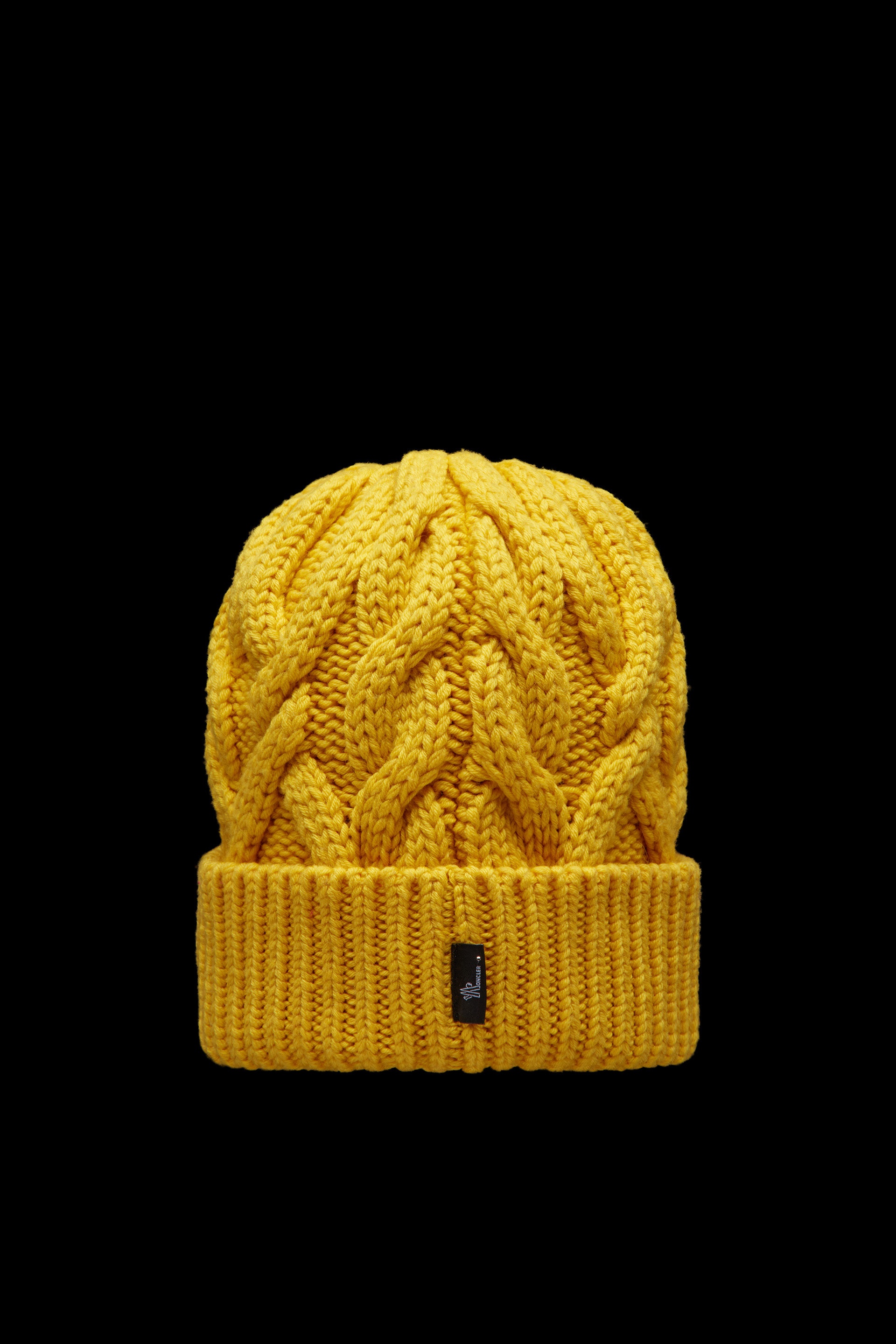 Cable Knit Wool Beanie - 3