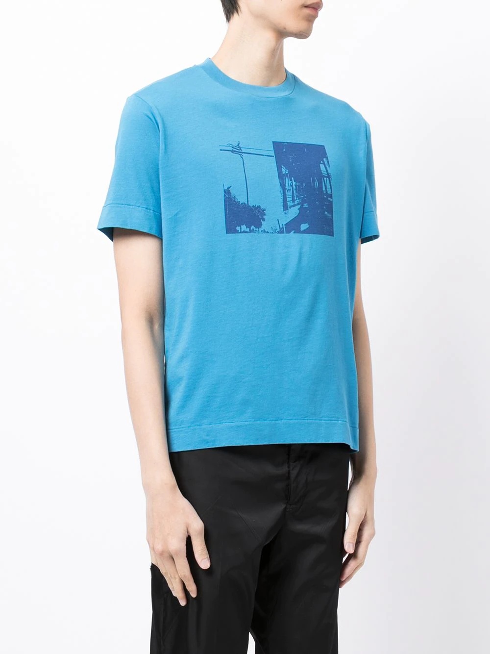 photograph-print cotton T-shirt - 3