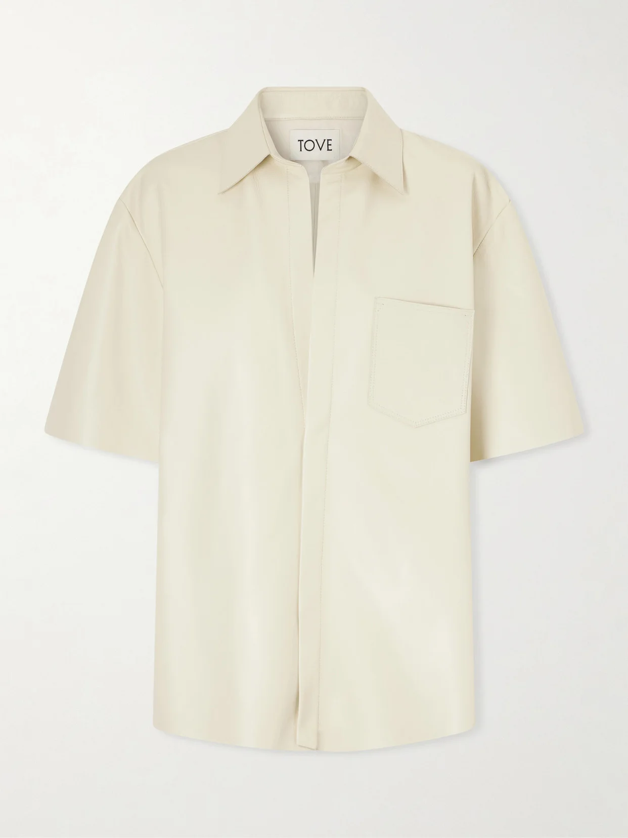 Jiayun Leather Shirt - 1