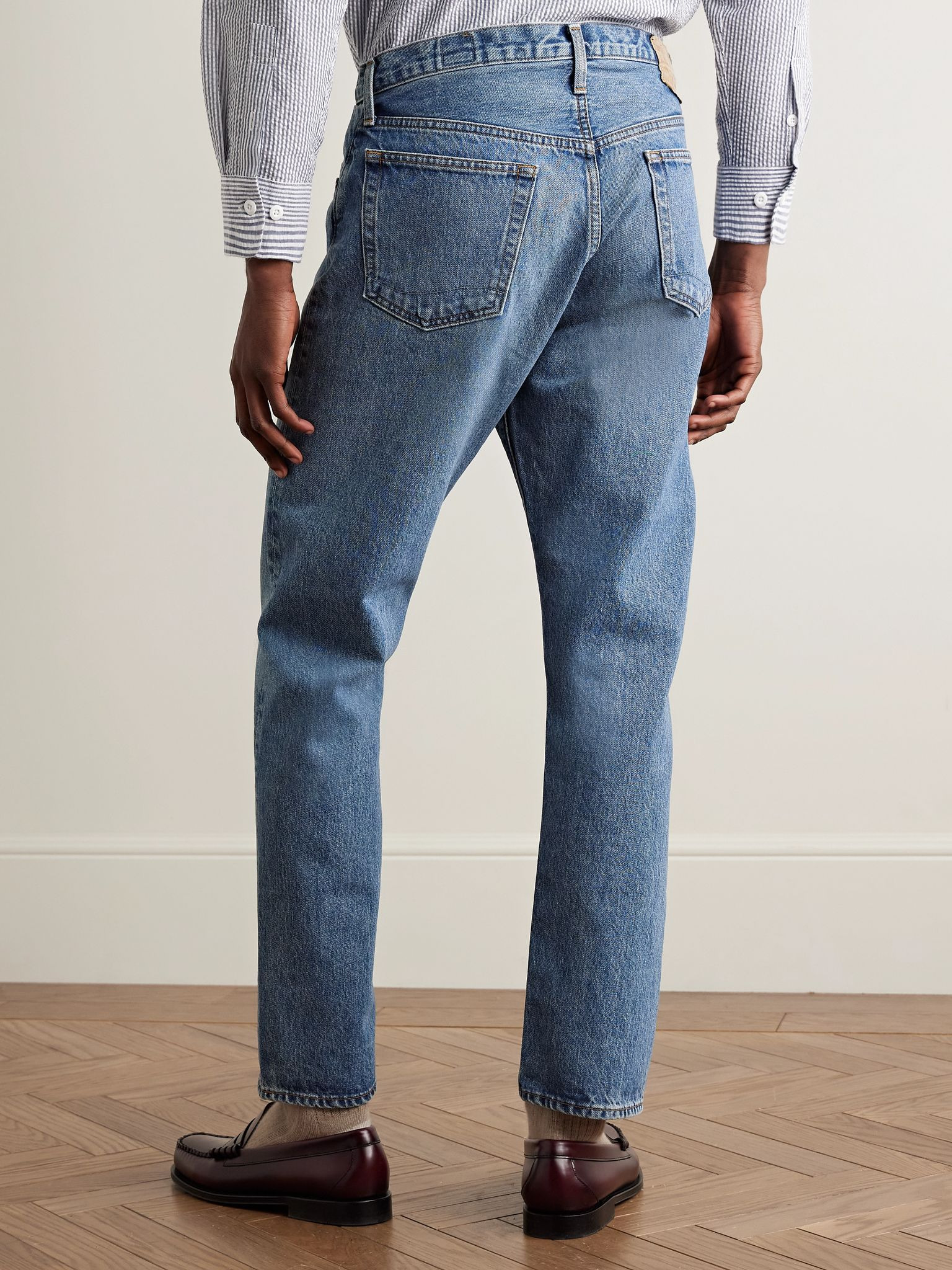 105 Straight-Leg Jeans Blue - 4