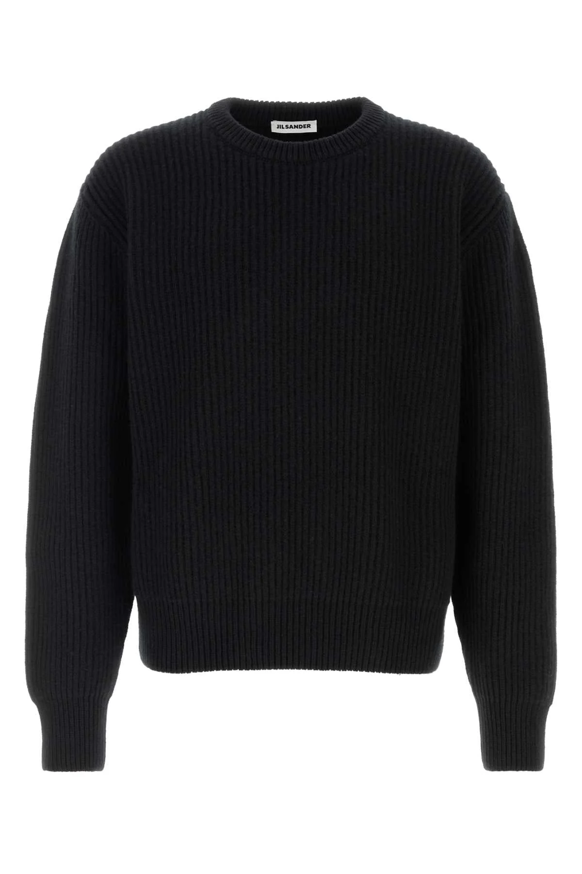 Jil Sander Men Black Wool Sweater - 1
