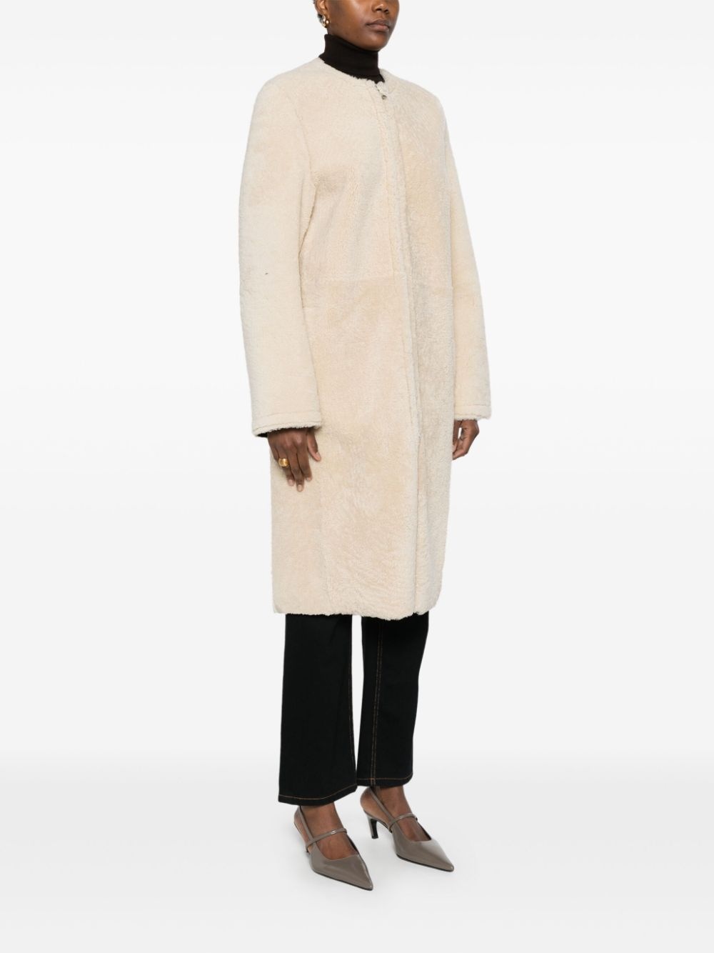 shearling coat - 3