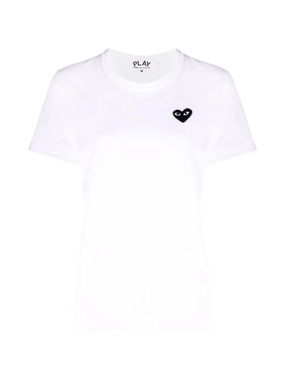 heart-patch T-shirt - 1