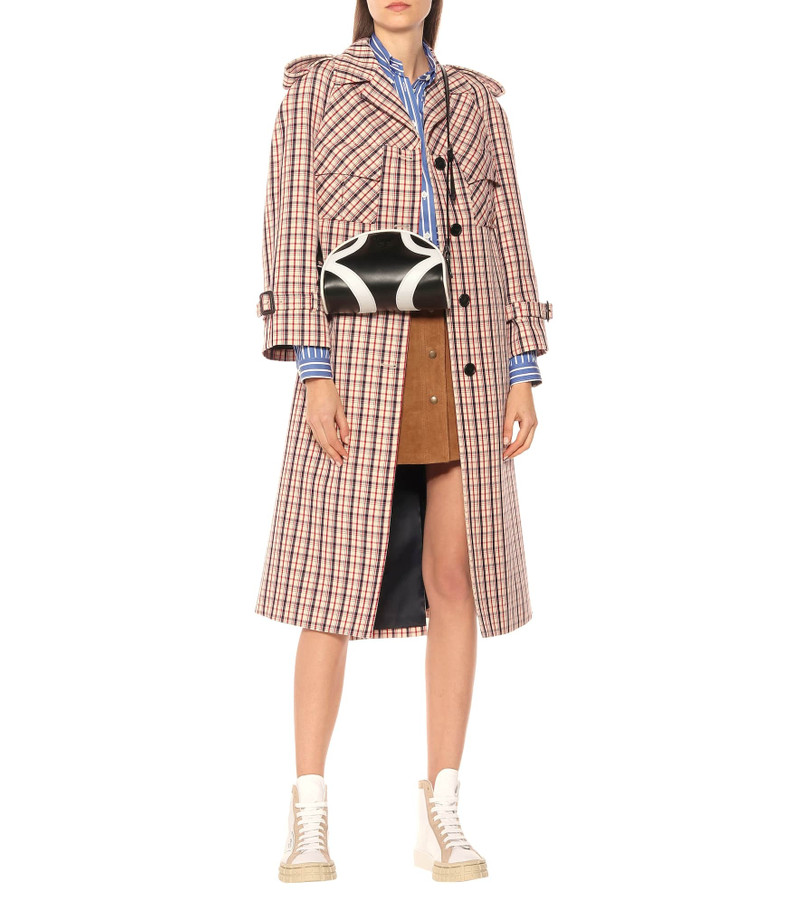 Prada Bowling leather shoulder bag outlook