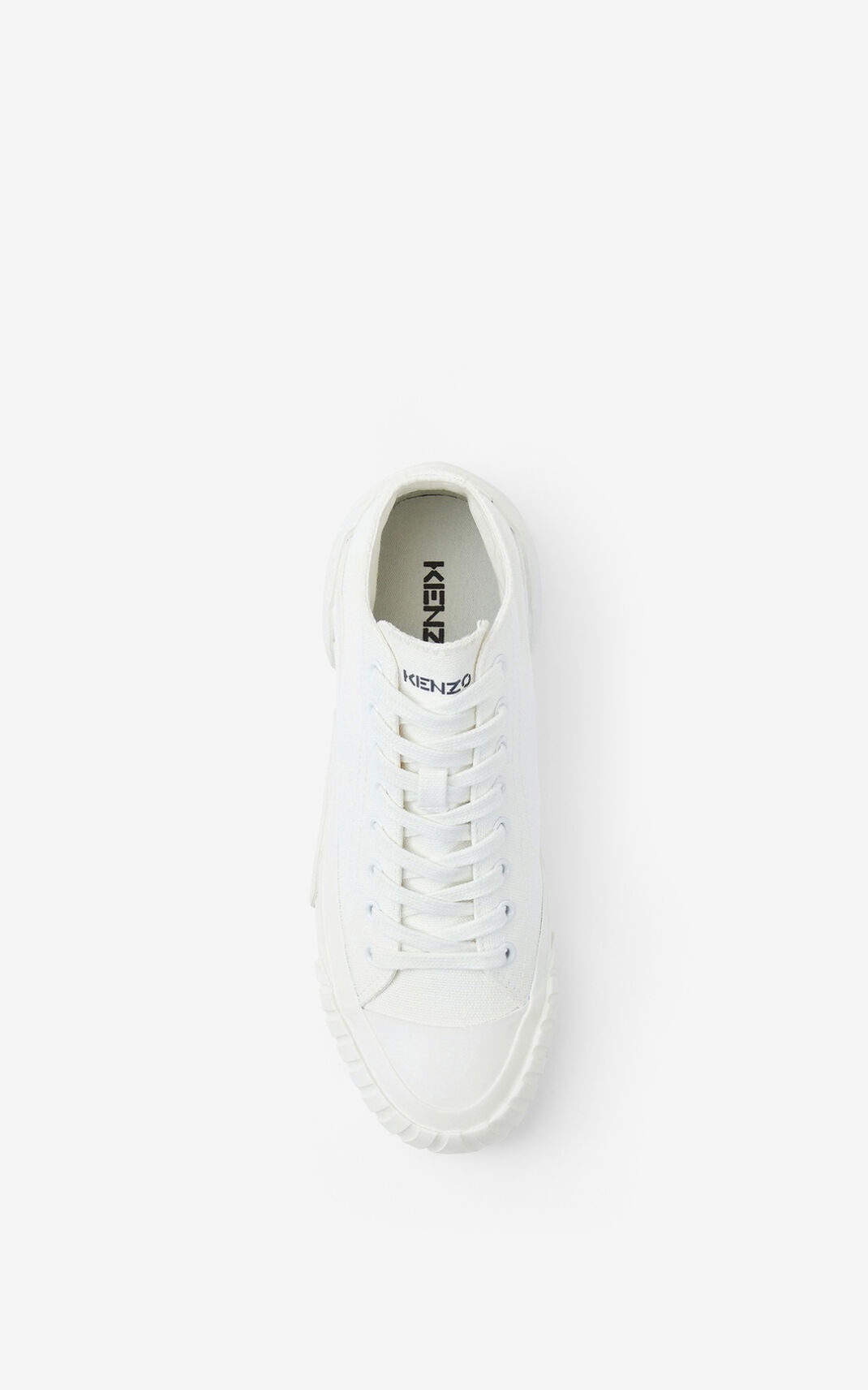 Canvas Tiger Crest high-top trainers - 4