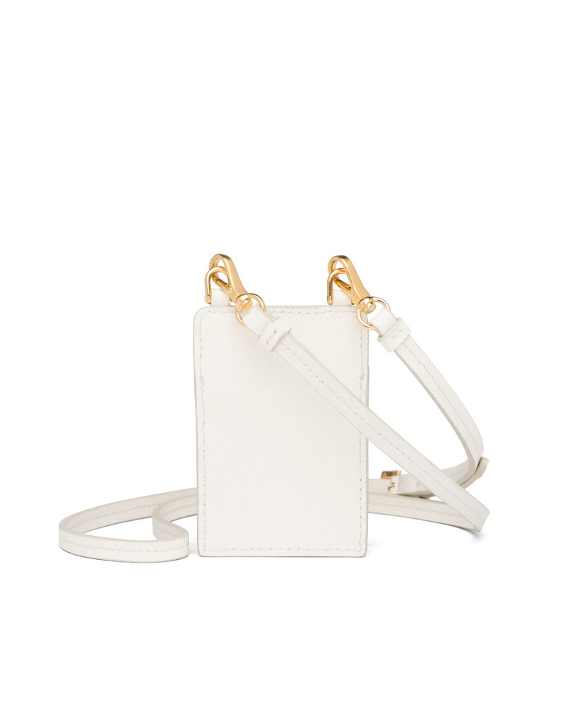 Saffiano leather earphone case 4