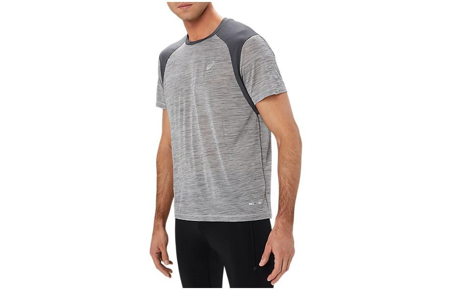 ASICS Road Short Sleeve Top 'Grey' 2011C992-020 - 3