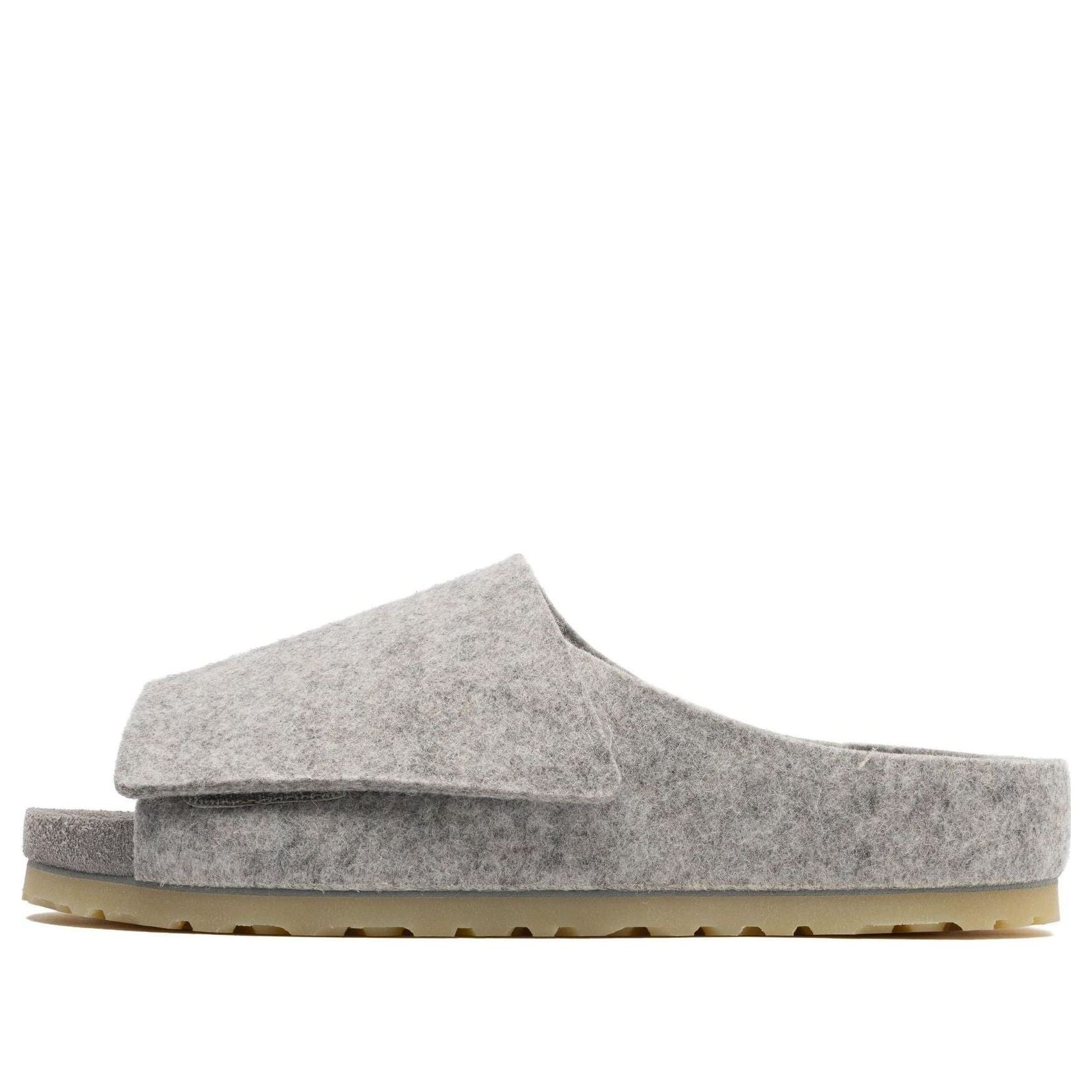 Birkenstock x Fear Of God Los Feliz Felt Wool Felt Sandals 'Cement Melange' 1024760 - 1