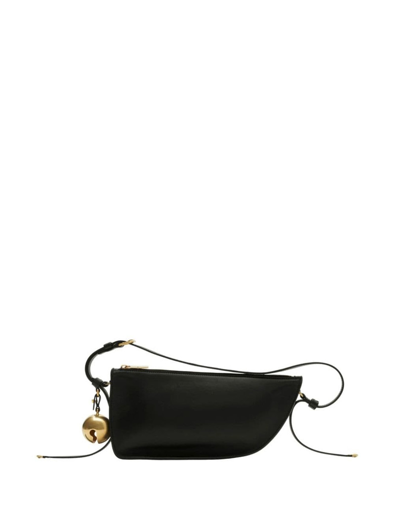 Shield leather shoulder bag 7
