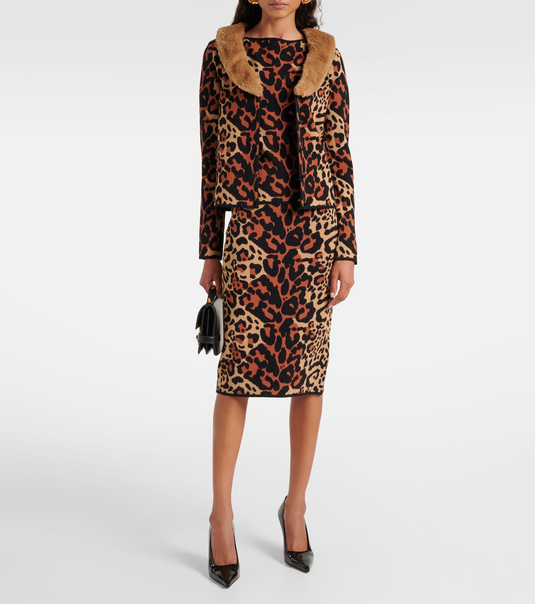 Shoert leopard-print top - 2