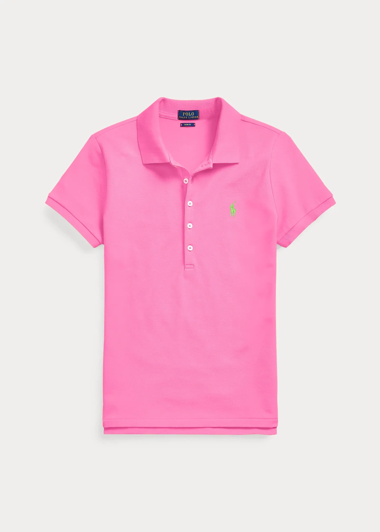Slim Fit Stretch Polo Shirt - 1
