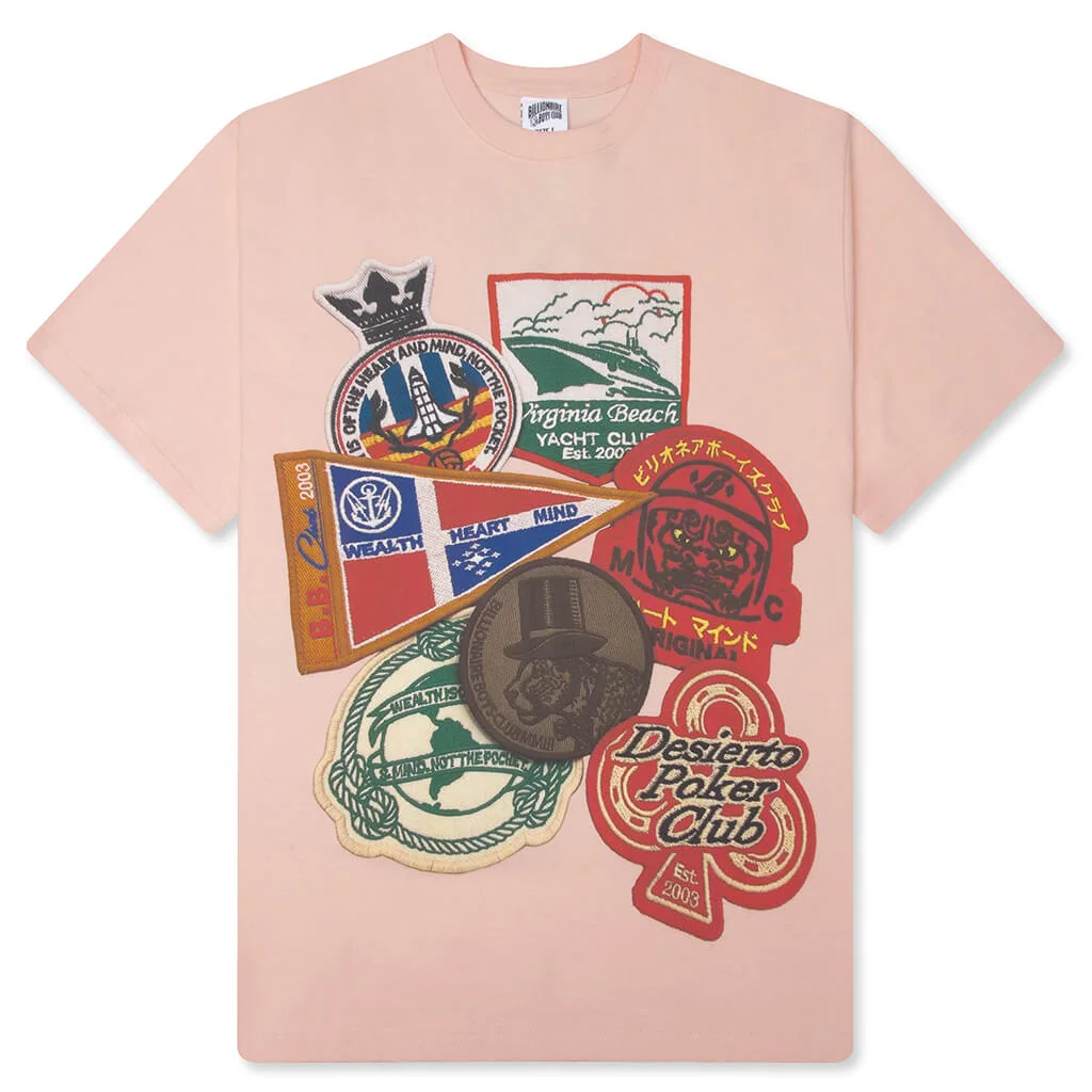 PATCHES S/S TEE - STRAWBERRY CREAM - 1