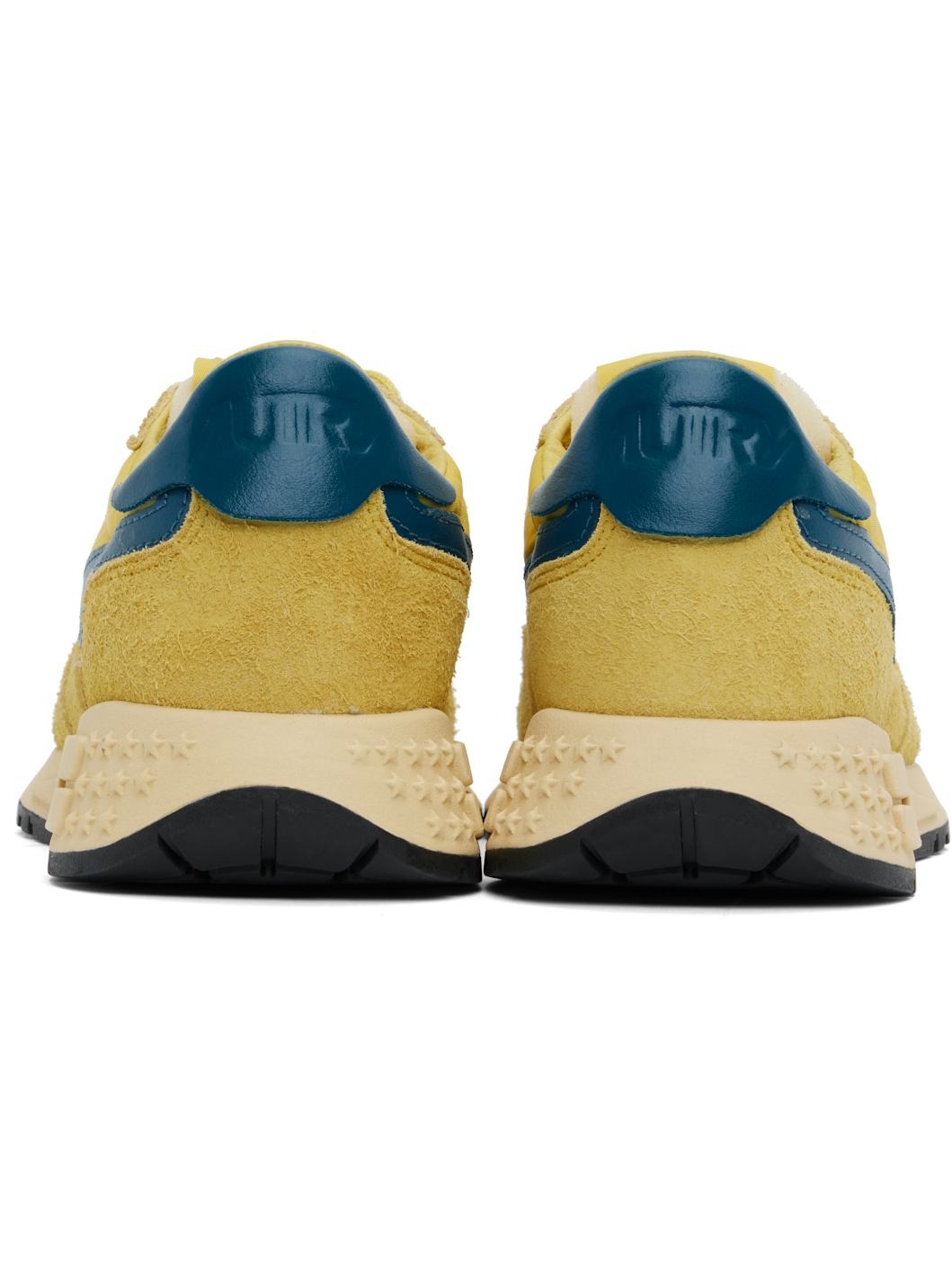Yellow & Blue Reelwind Low Sneakers - 2