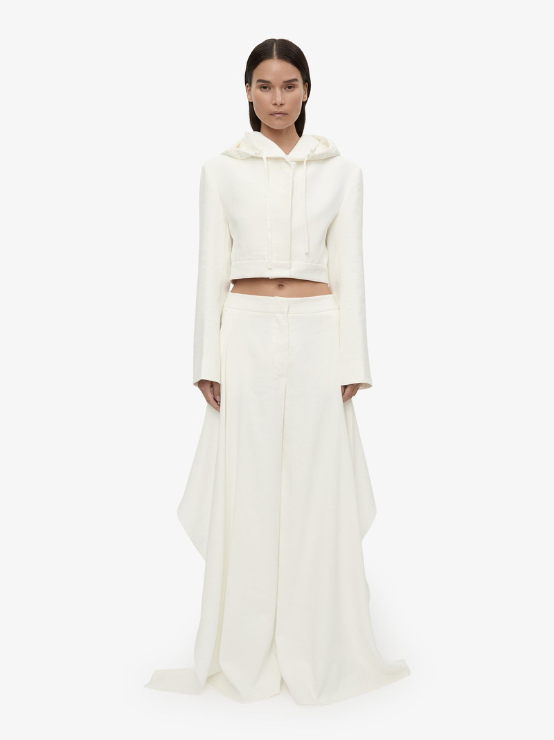 CHRISTOPHER ESBER Noa Linen Hoodie outlook