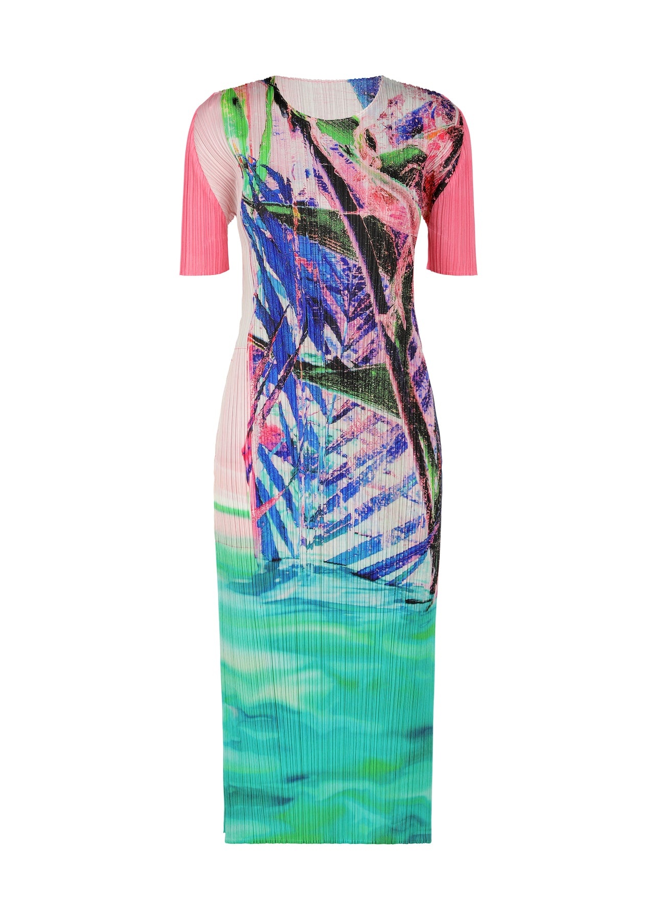 TROPICAL WINTER DRESS - 1