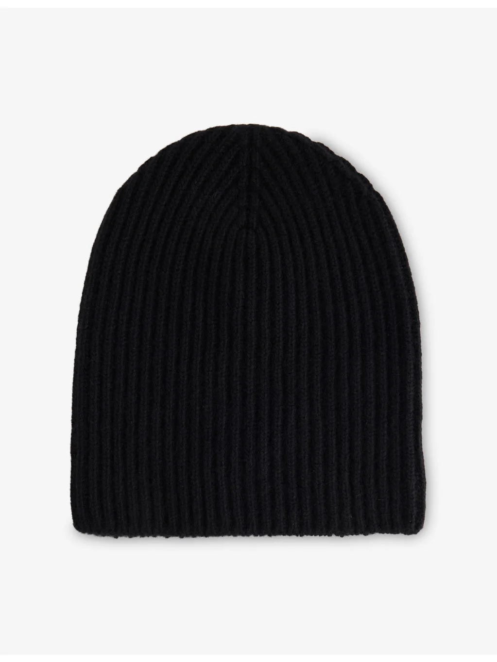 Lovat Ribbed Cashmere Beanie - 1