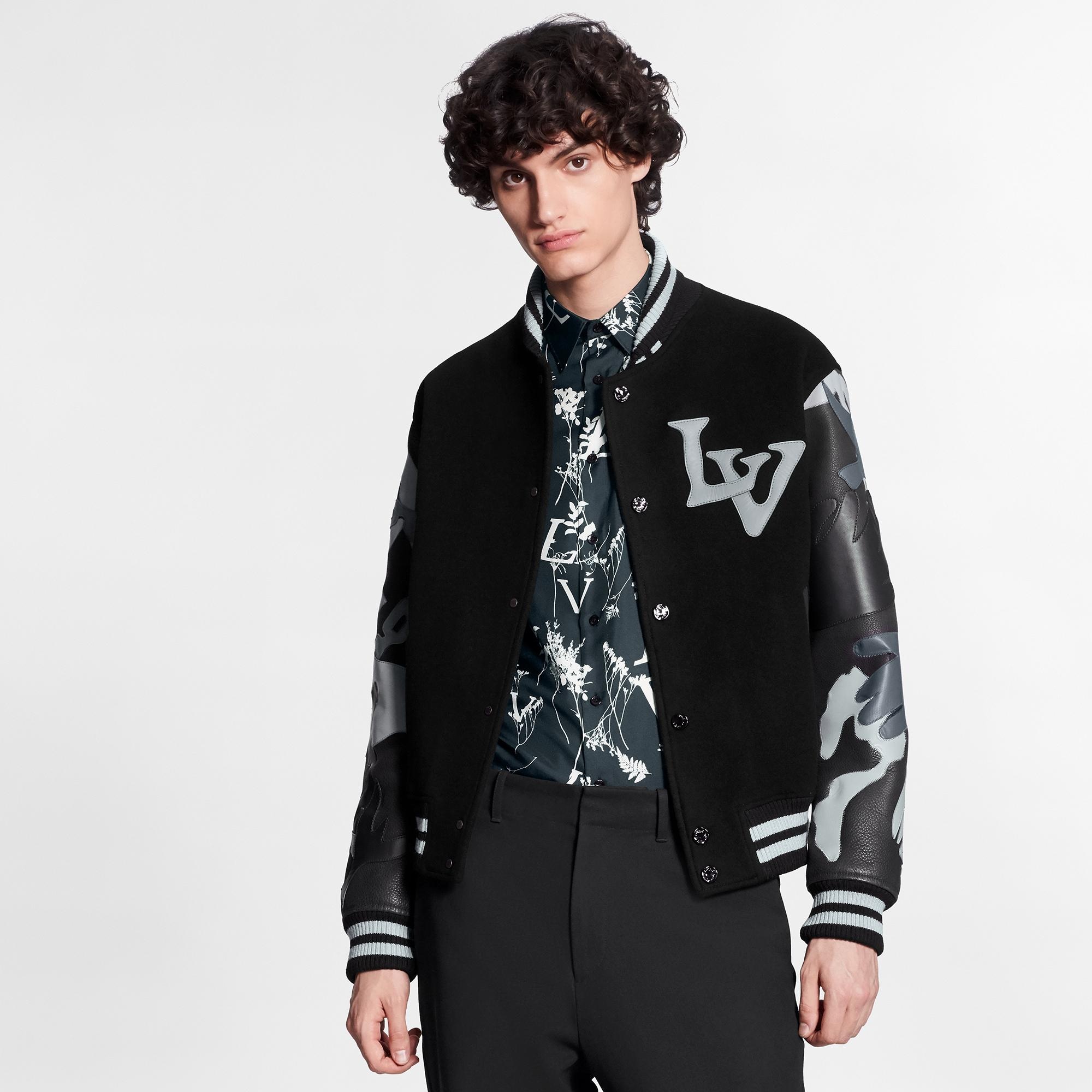 Chains Camo Varsity Jacket - 3