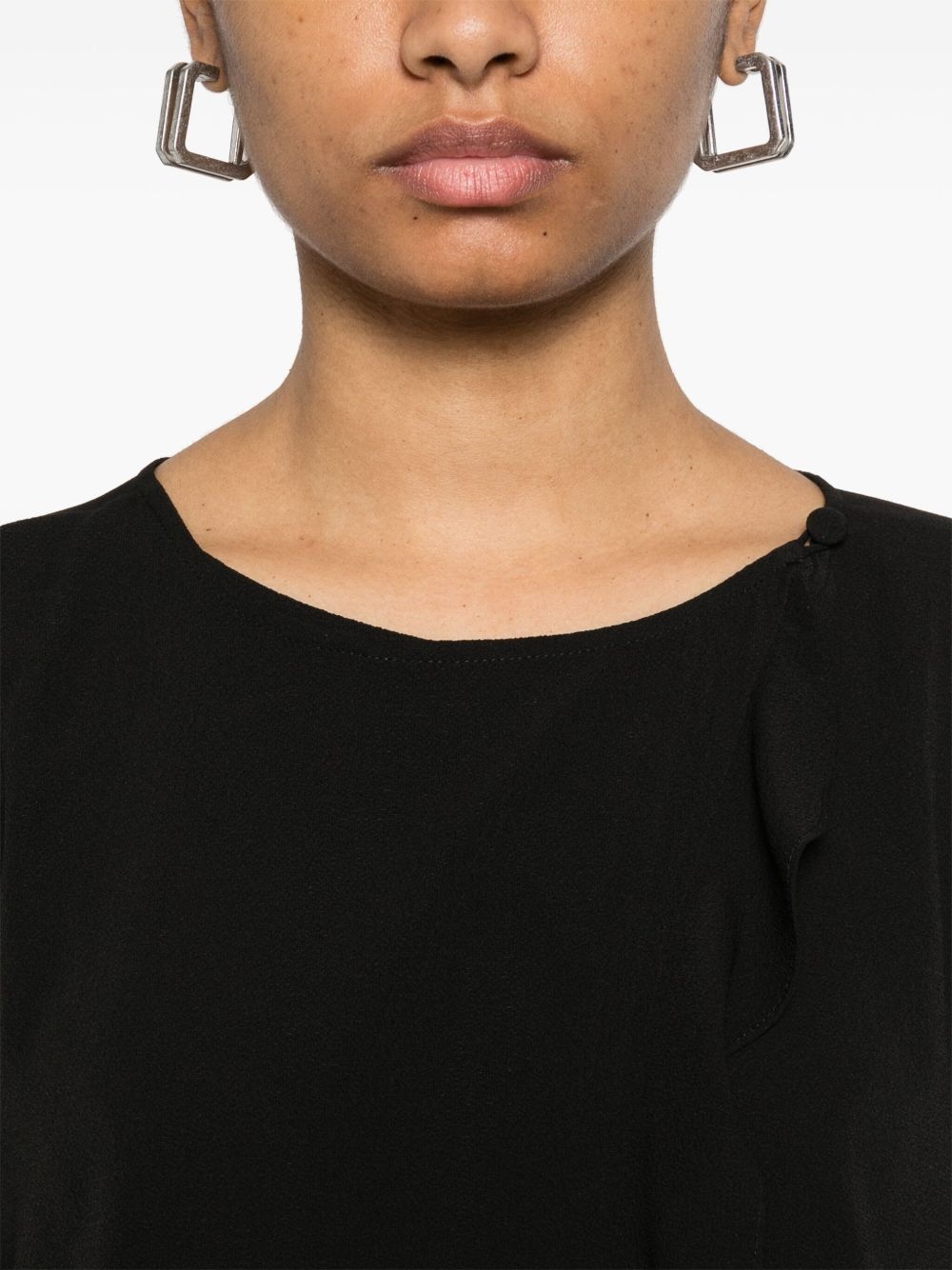 wrap blouse - 5