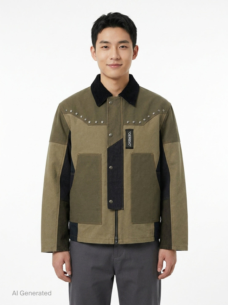 Austin Patchwork Washed Jacket 4
