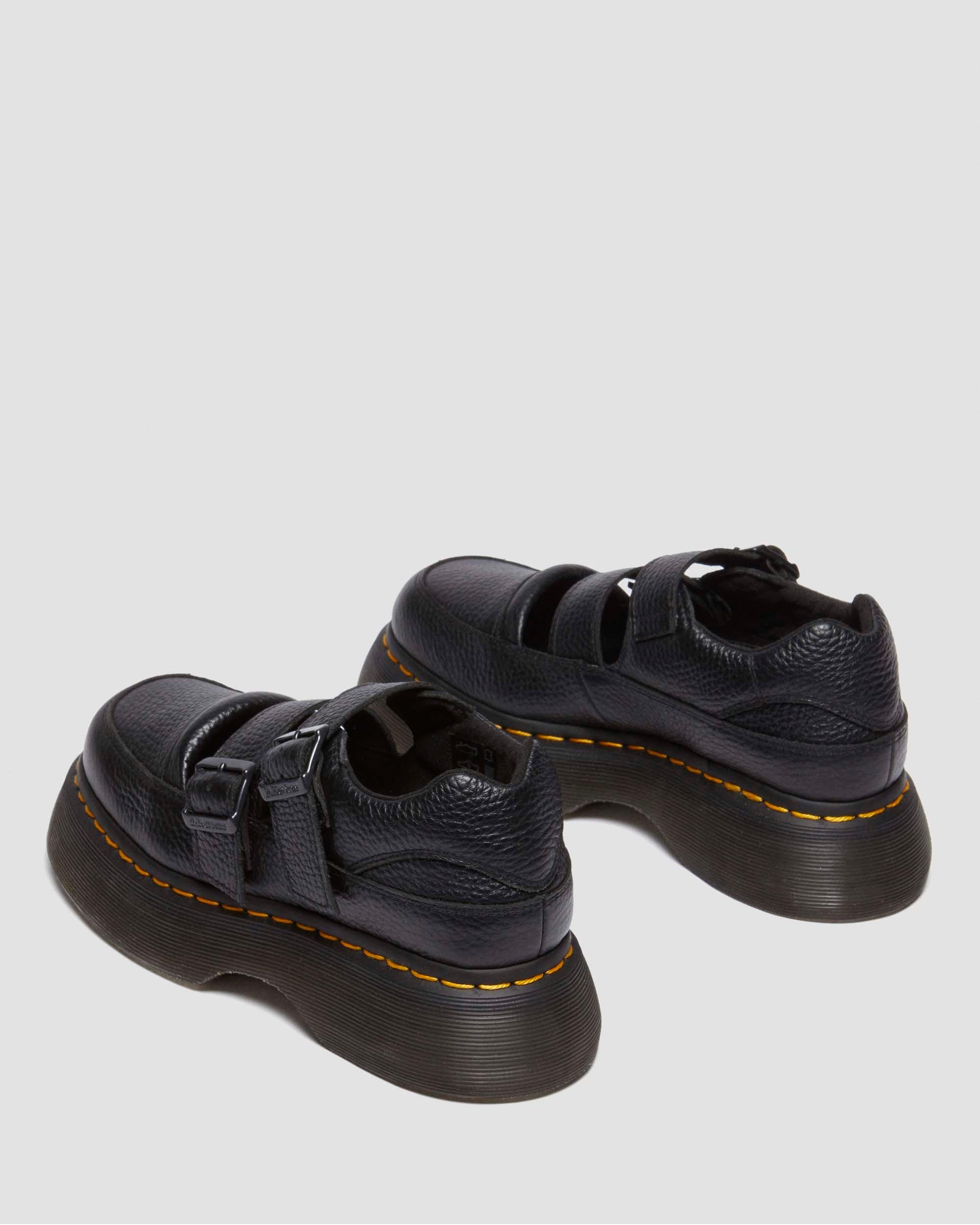 Buzz Milled Napa Leather Mary Jane Shoes - 7