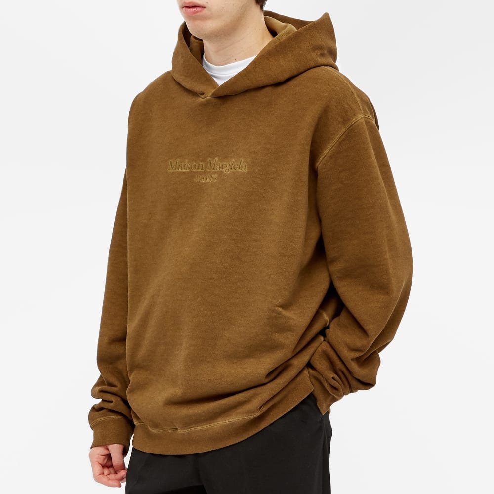 Maison Margiela 14 Embroidered Logo Hoody - 4