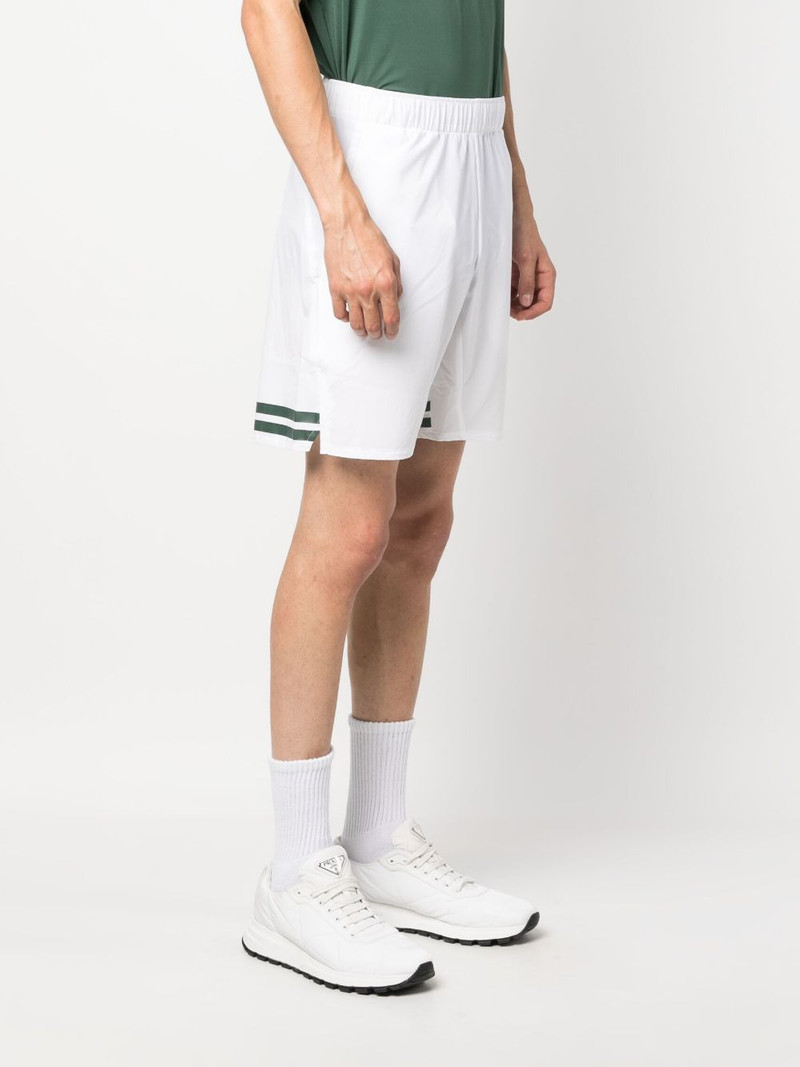 logo-print elasticated track shorts 4