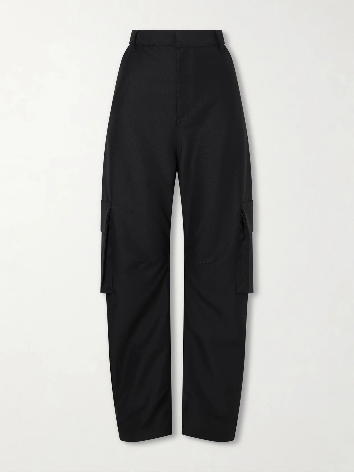Cargo Cotton Wide-leg Pants - 1