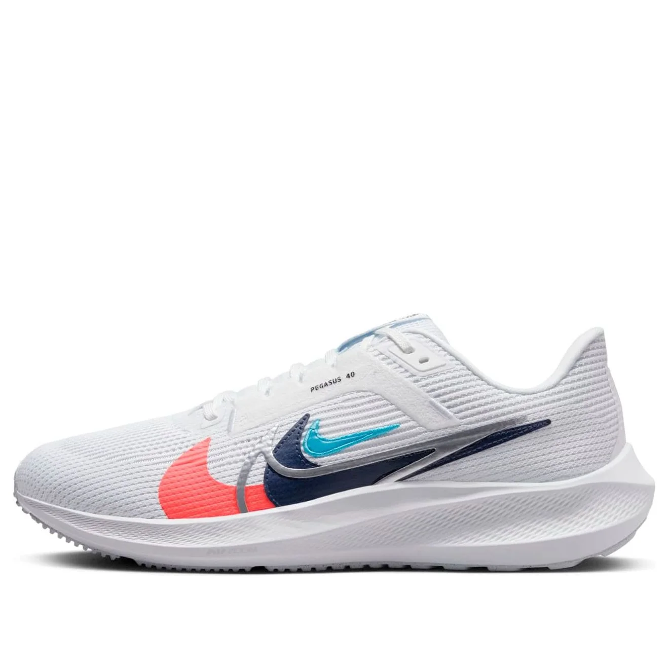 Nike Air Zoom Pegasus 40 PRM 'White Multi Color FB7179-100 - 1