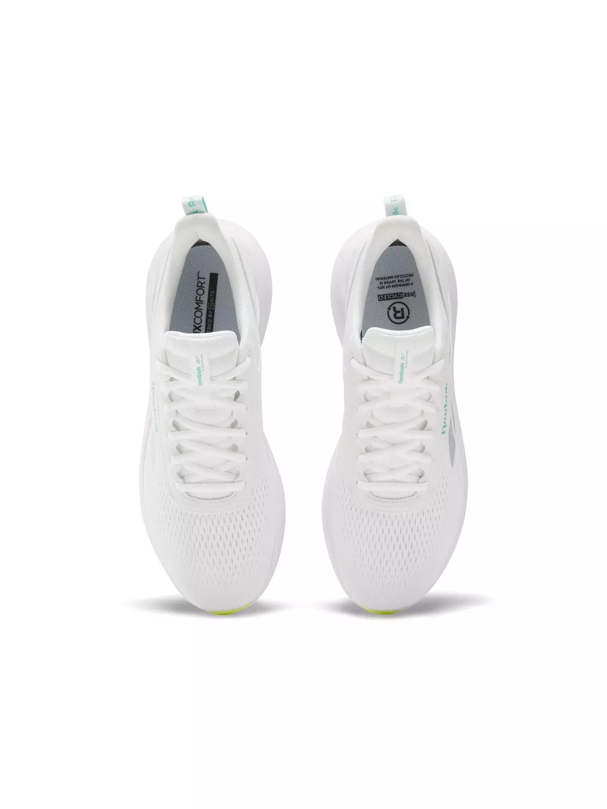 DMX Comfort+ "White/Grey 1/Digital Lime" Unisex Walking Shoe - 4