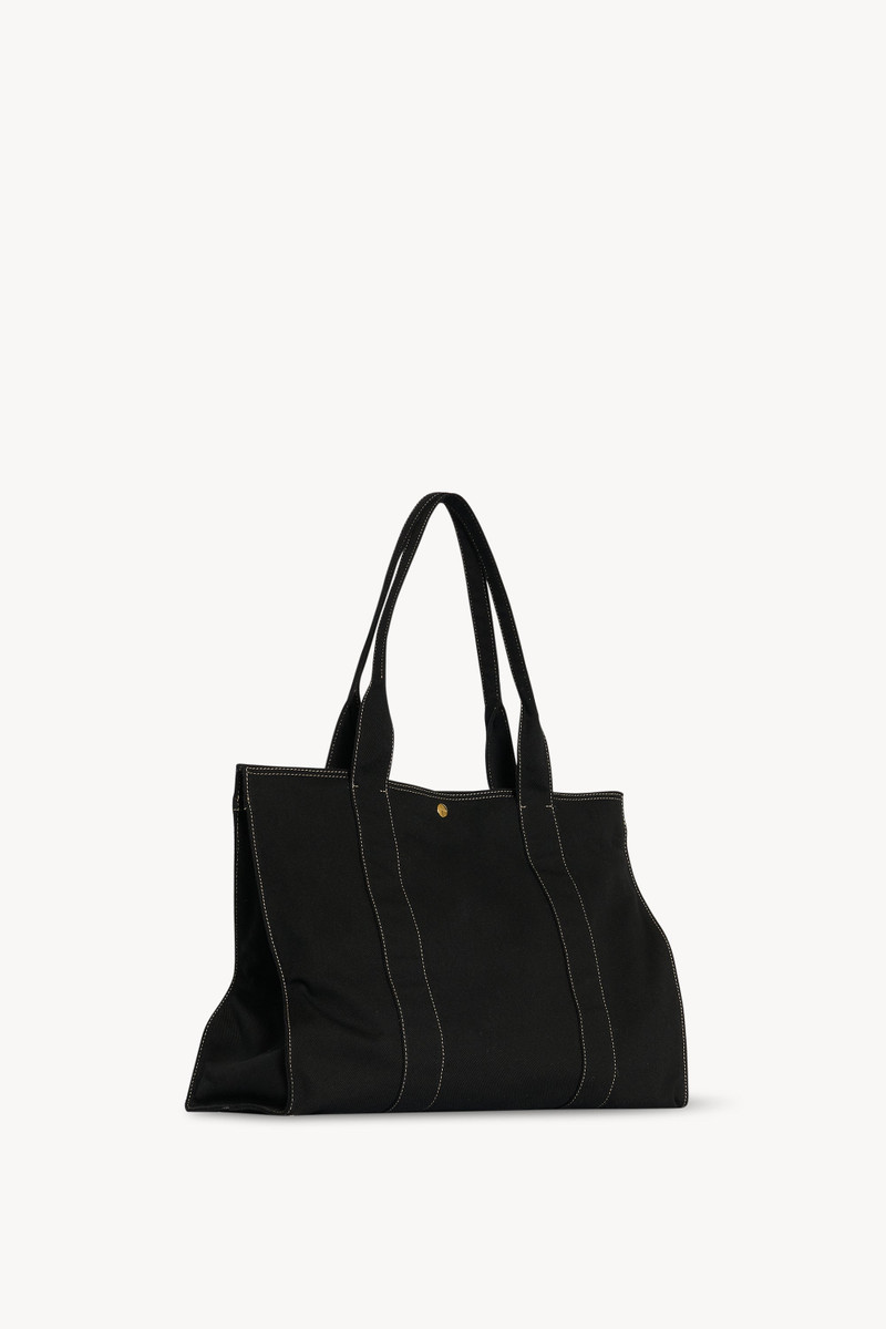 The Row Sisal Shoulder Bag in Cotton outlook