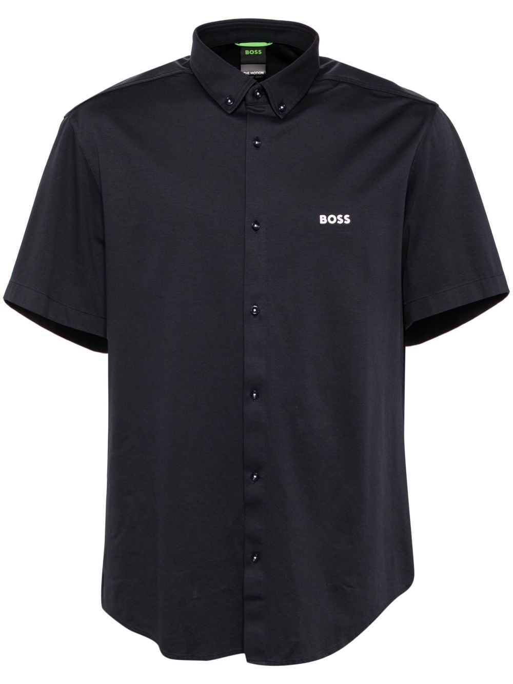 button-down collar shirt - 1