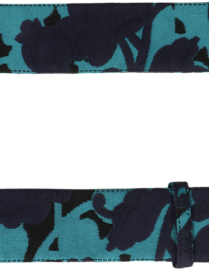 Miu Miu floral-print buckle belt outlook