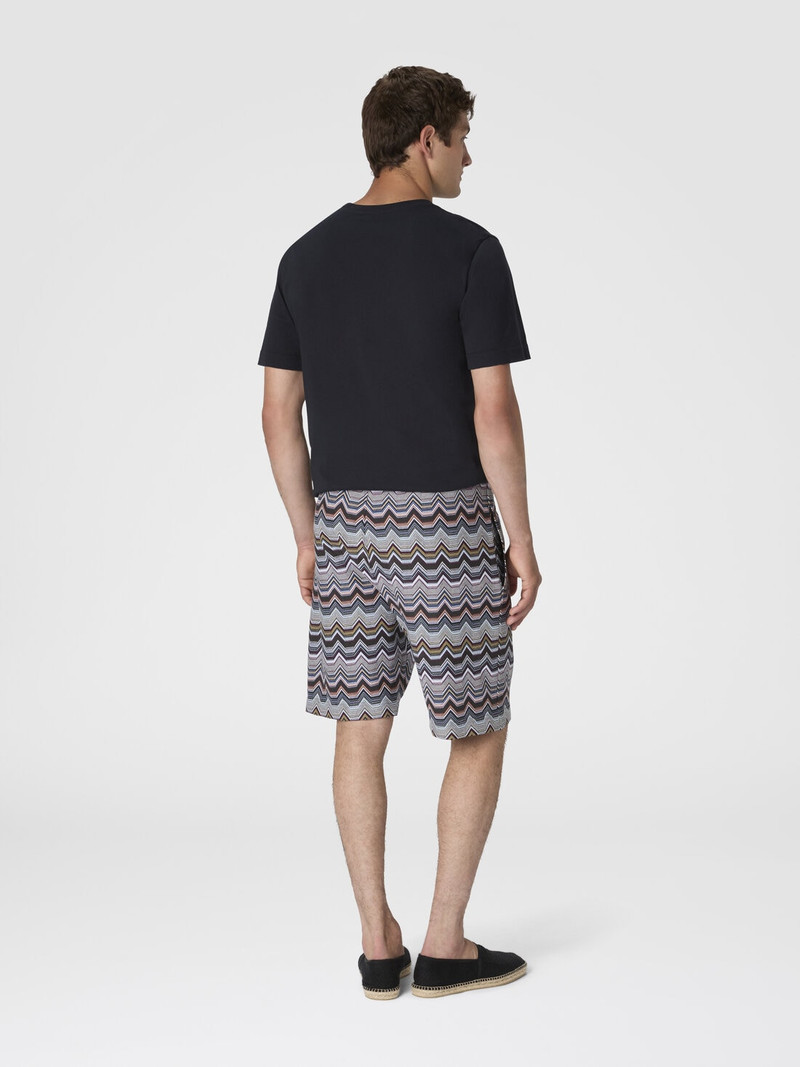 Pure cotton zig zag shorts 3