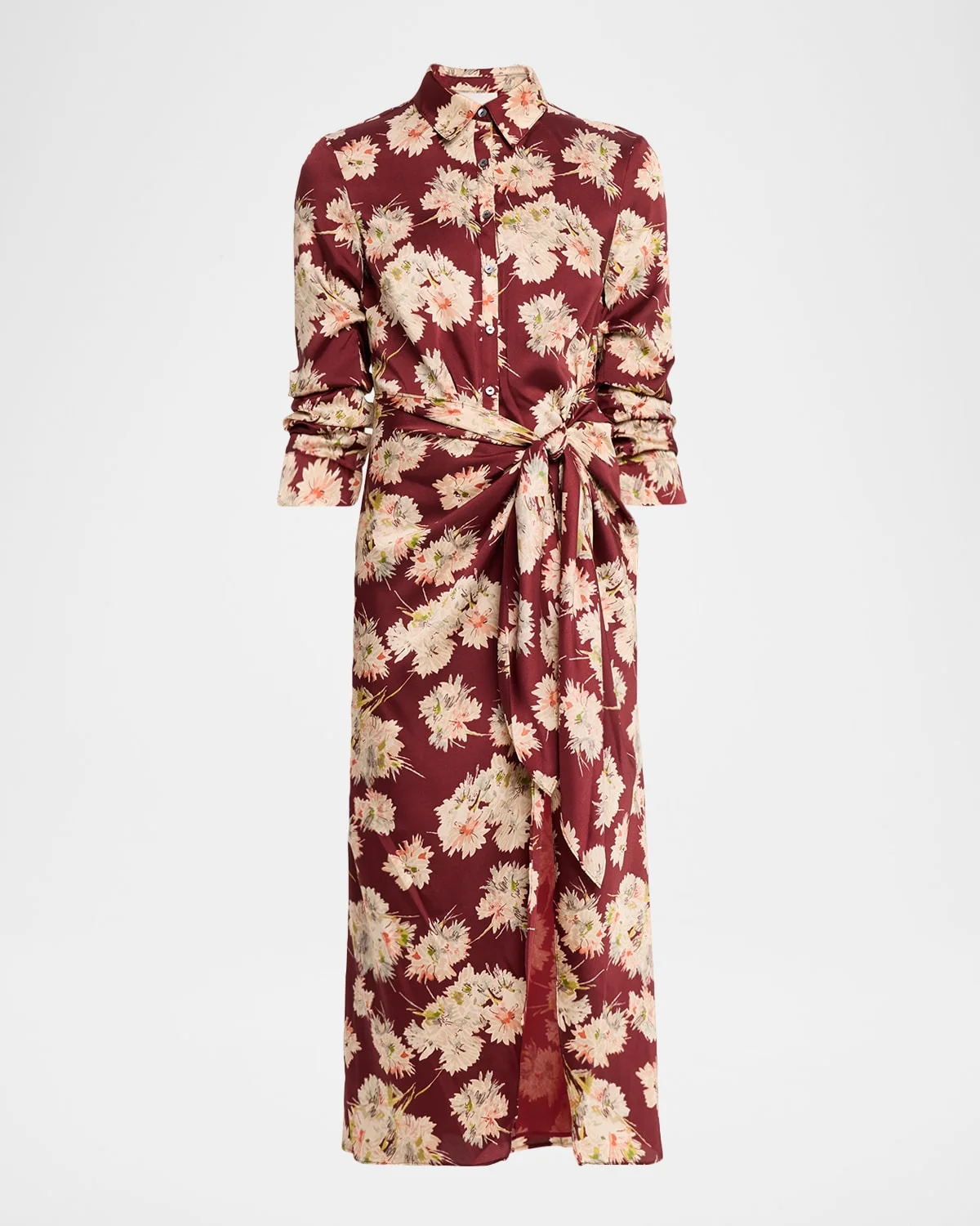 Mae Bouquet Jacey Tie-Waist Midi Dress - 1