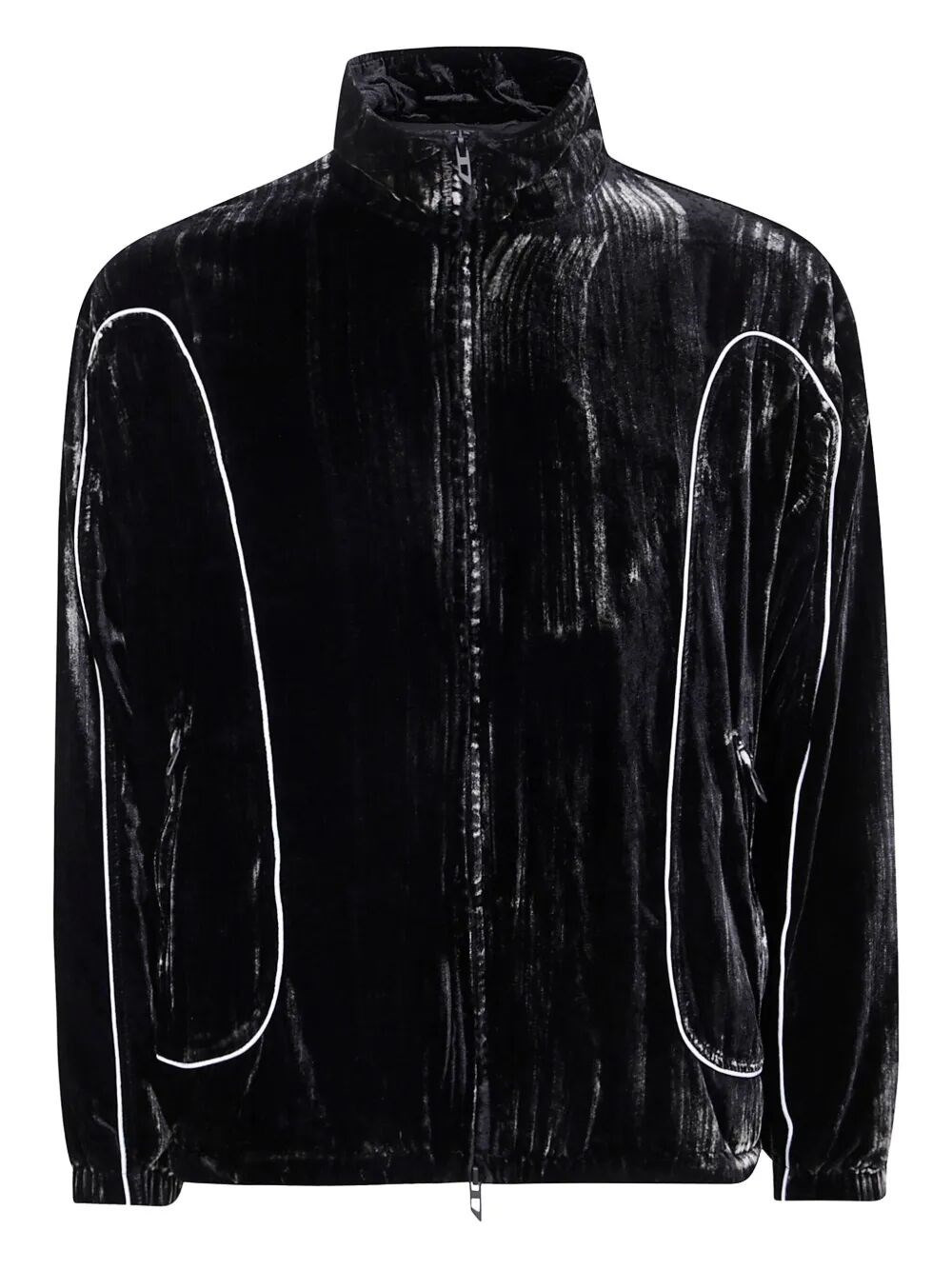 Introducing the 'J-HAY' Jacket, a statement piece from the iconic brand DIESEL. This sweatshirt show - 1