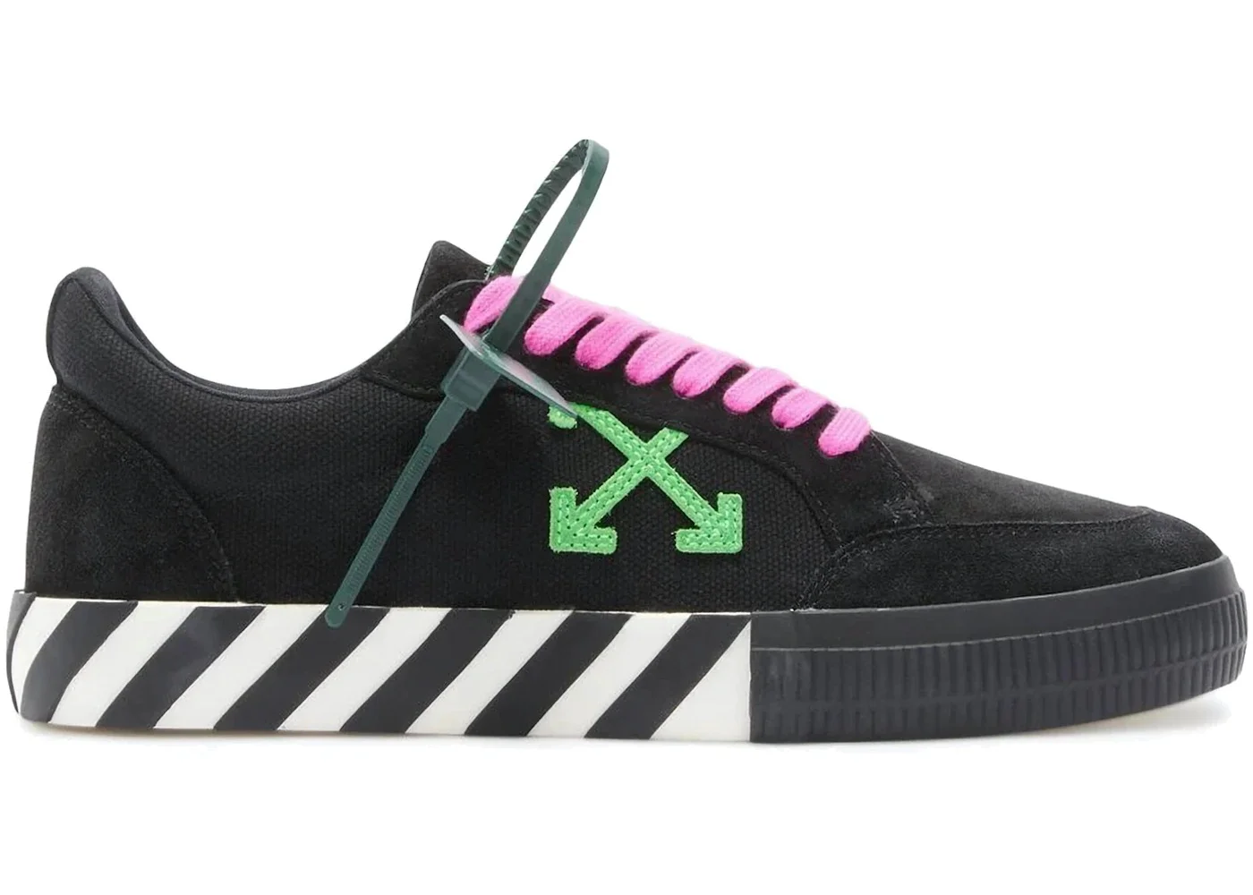 Off-White Vulc Low Black Green - 1