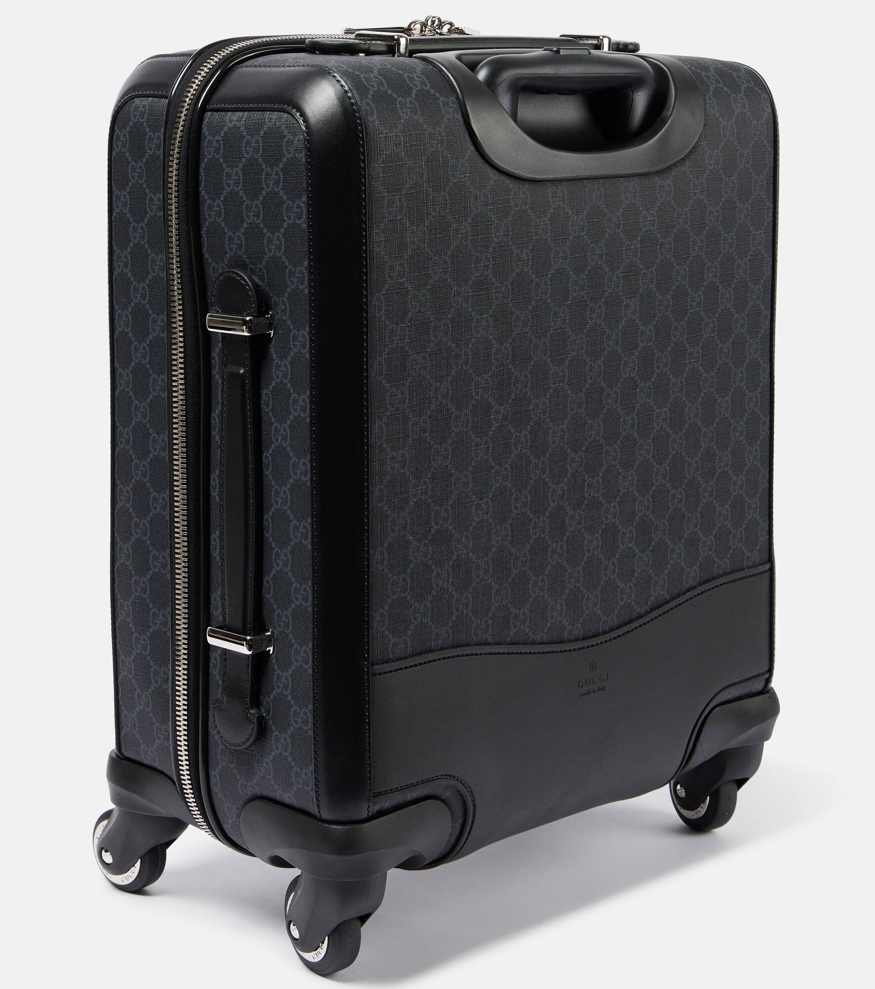 GG Canvas carry-on suitcase - 4
