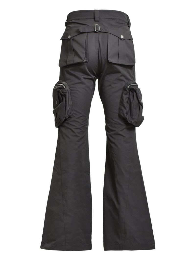 FFFPOSTALSERVICE flared cargo trousers outlook