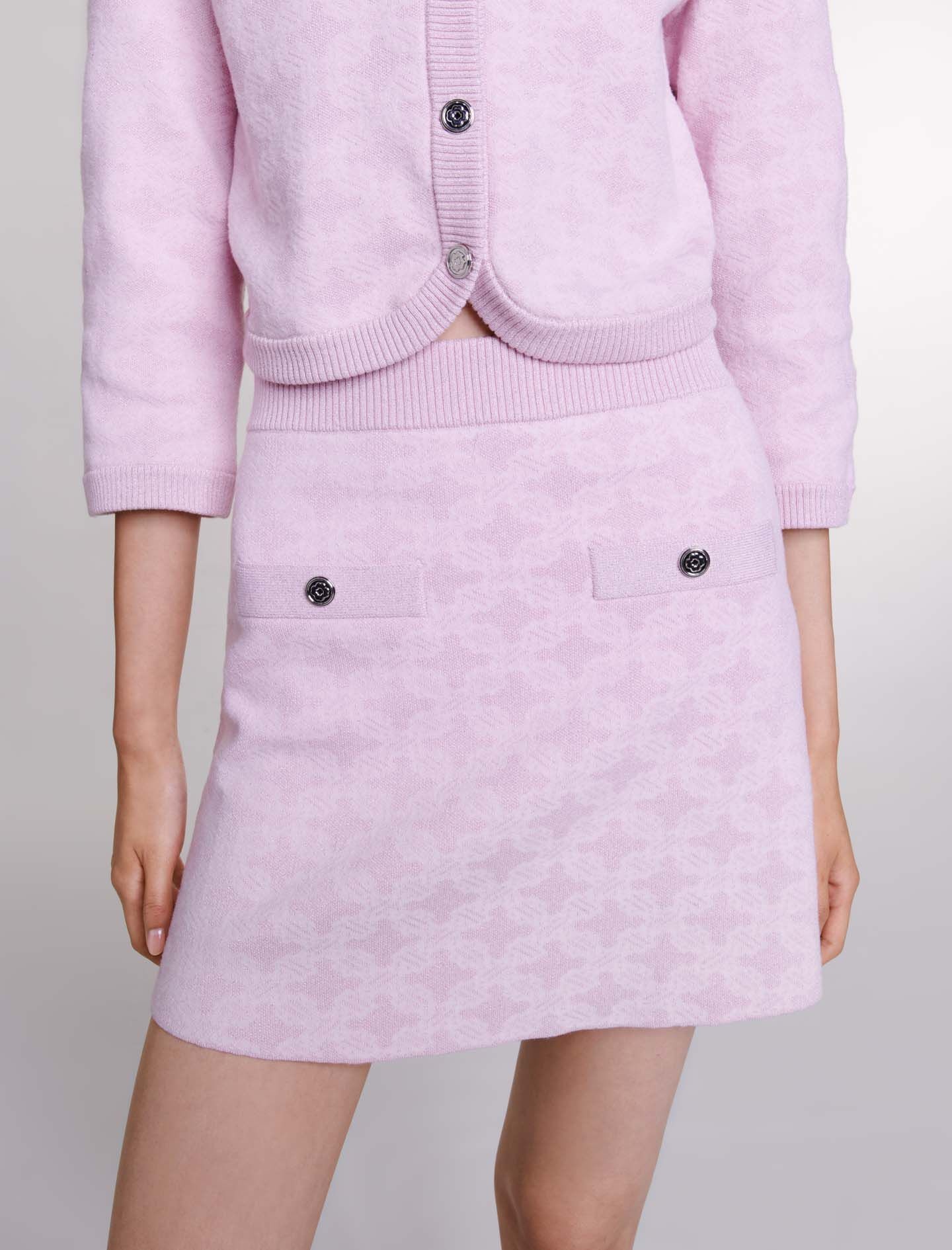 Jacquard knit skirt - 3