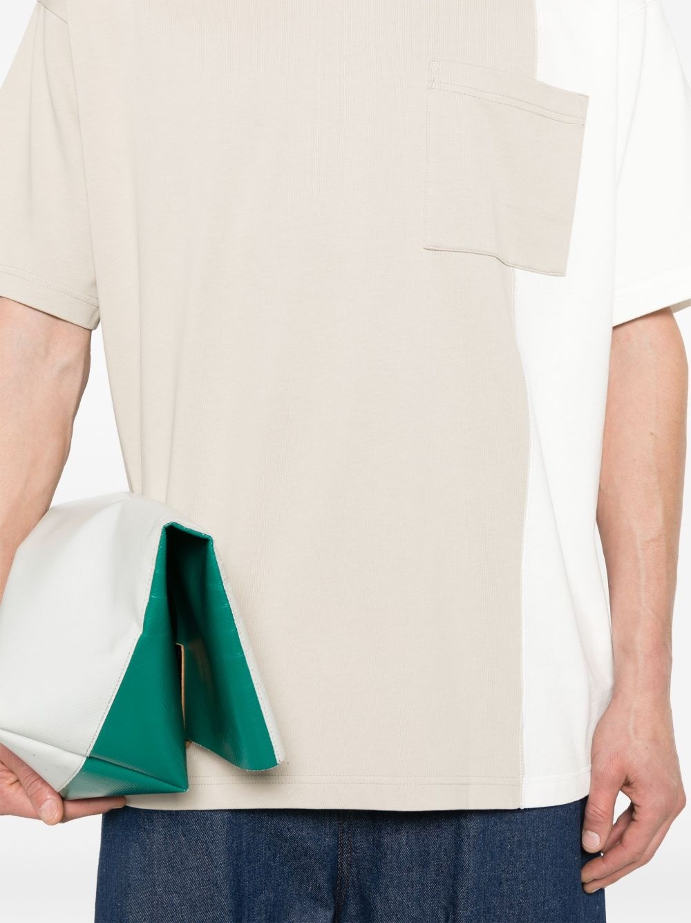 colourblock T-shirt - 4