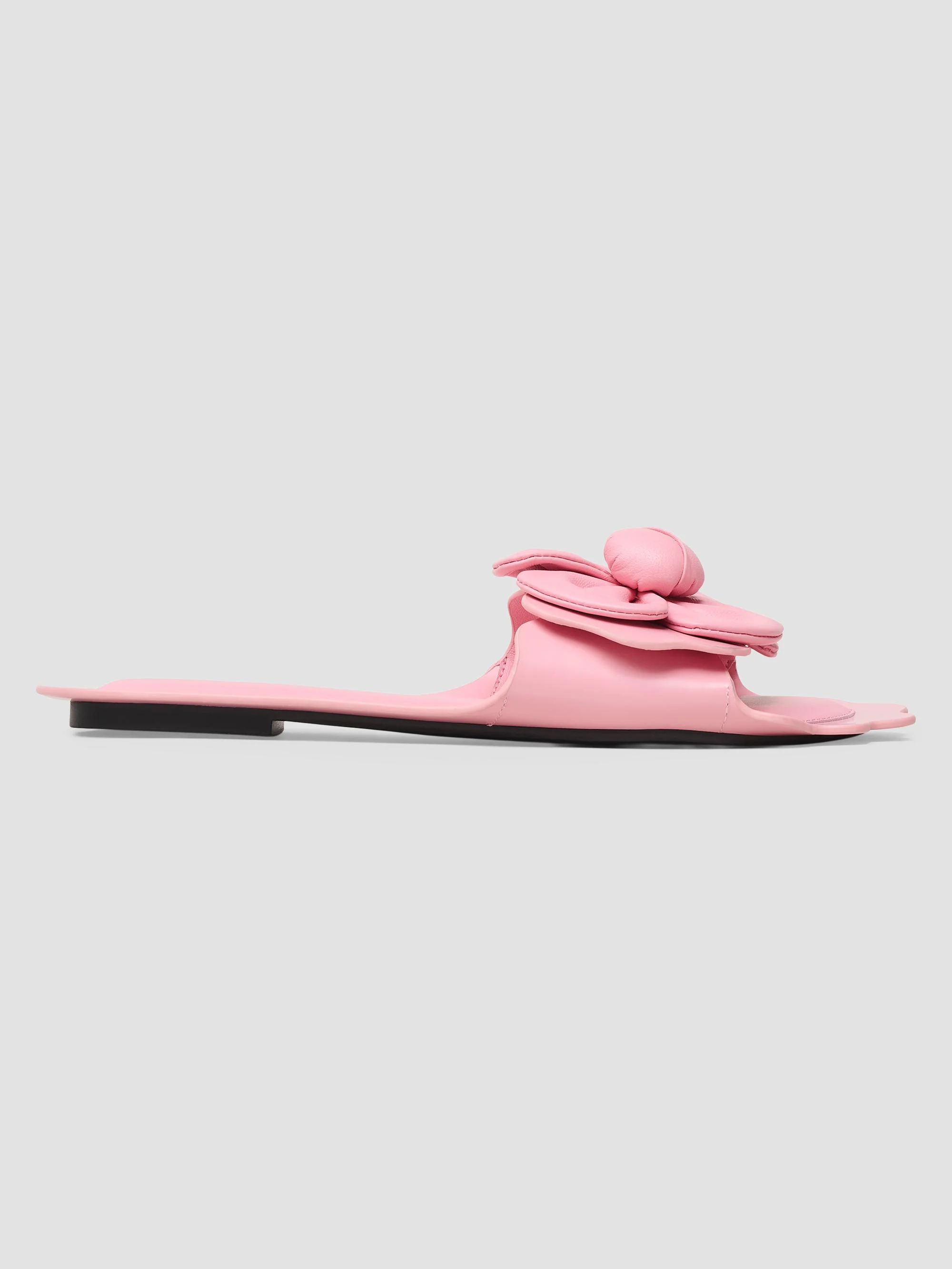Women's The Daisy Flower-Appliqué Leather Sandals - Ribbon Pink - 1
