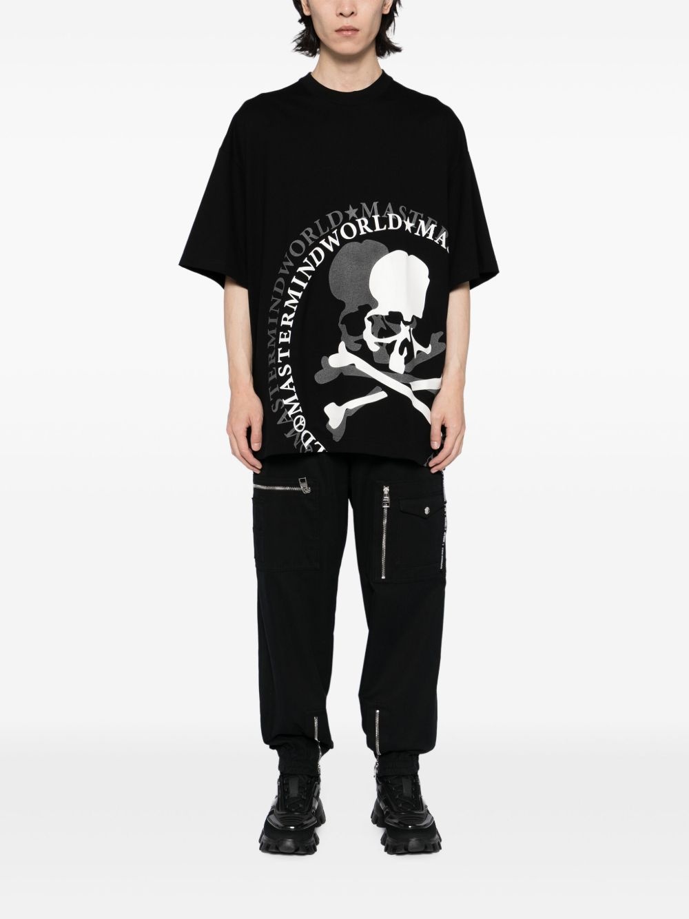logo-print T-shirt - 2