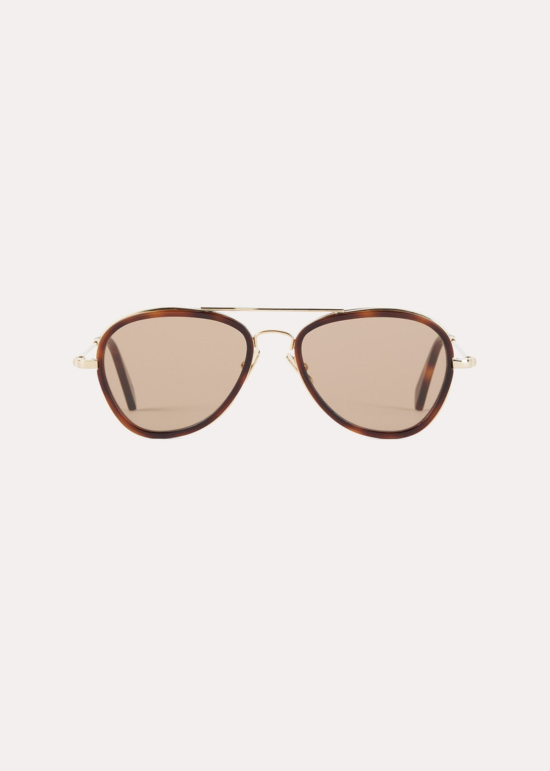 The Aviators sunglasses light Havana 1