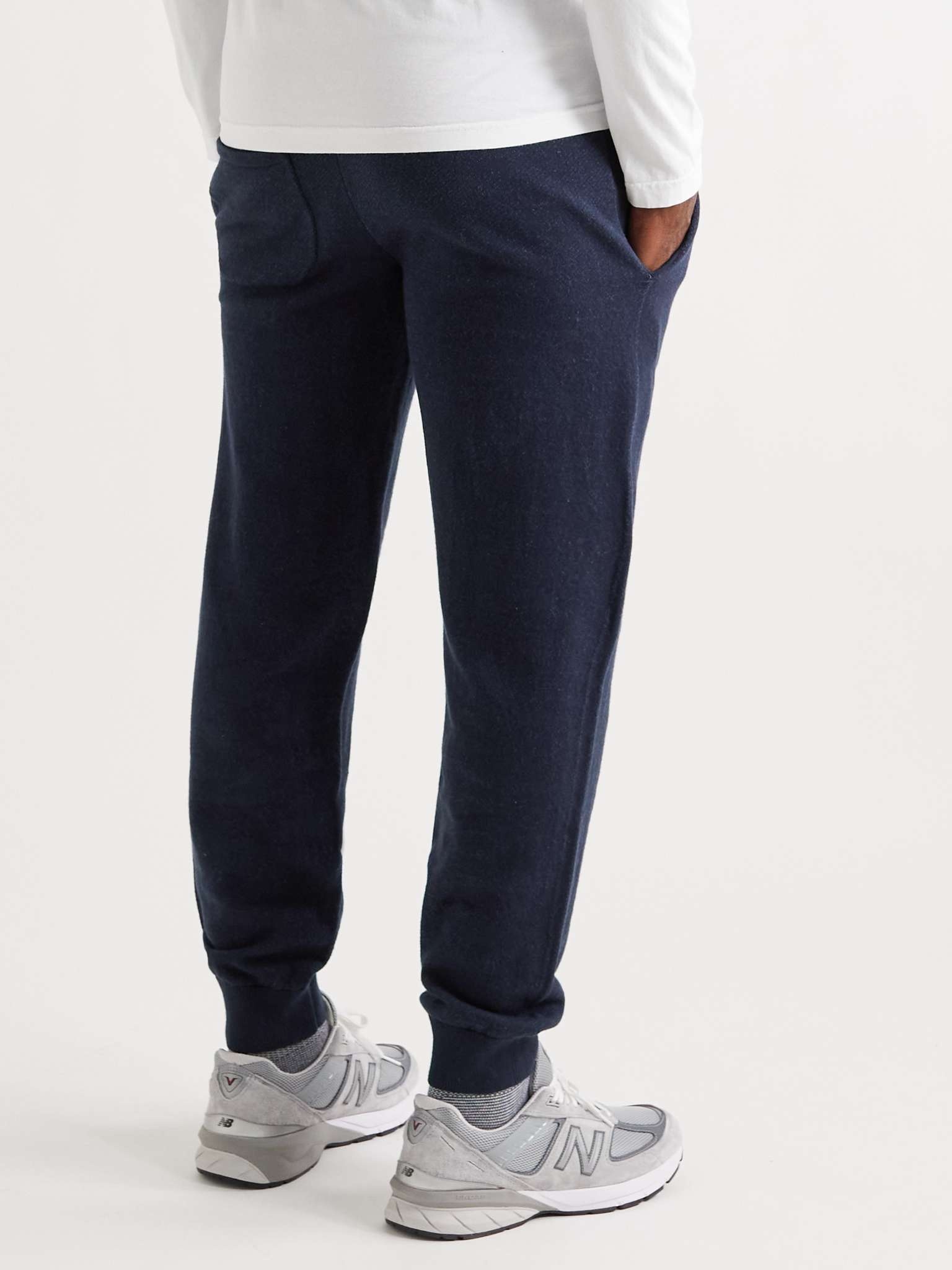 Tapered Cotton, Cashmere and Wool-Blend Sweatpants - 4