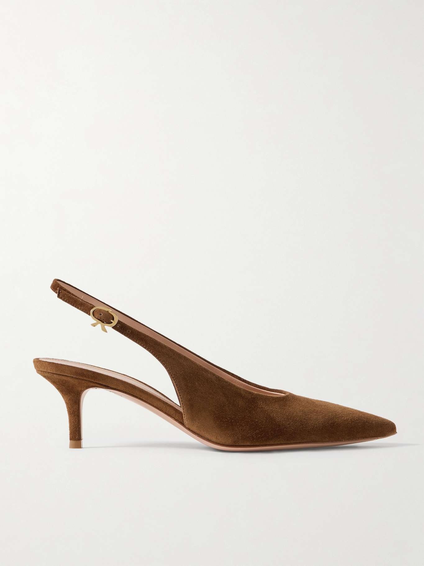 Robbie 45 suede slingback pumps - 1