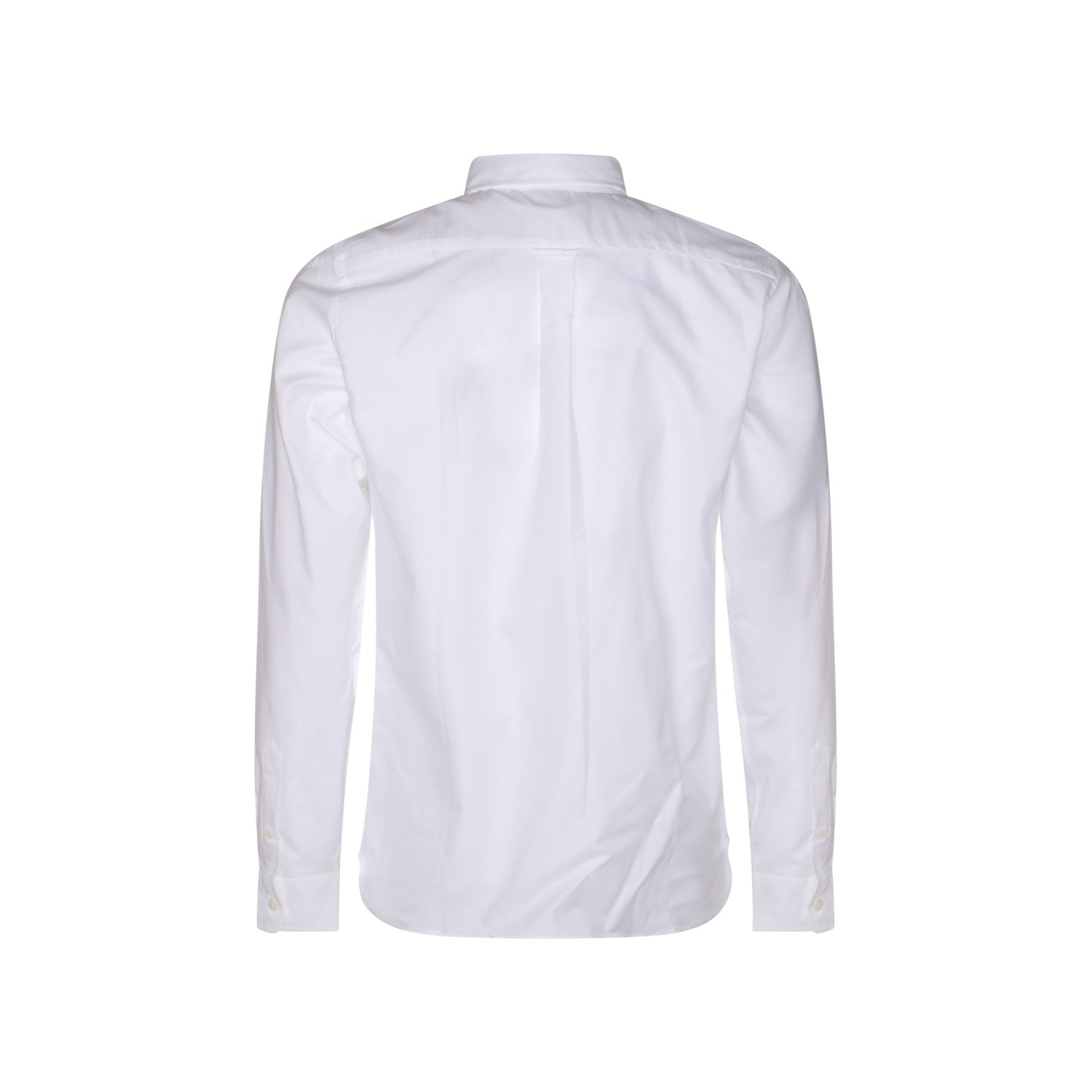 WHITE COTTON SHIRT - 2