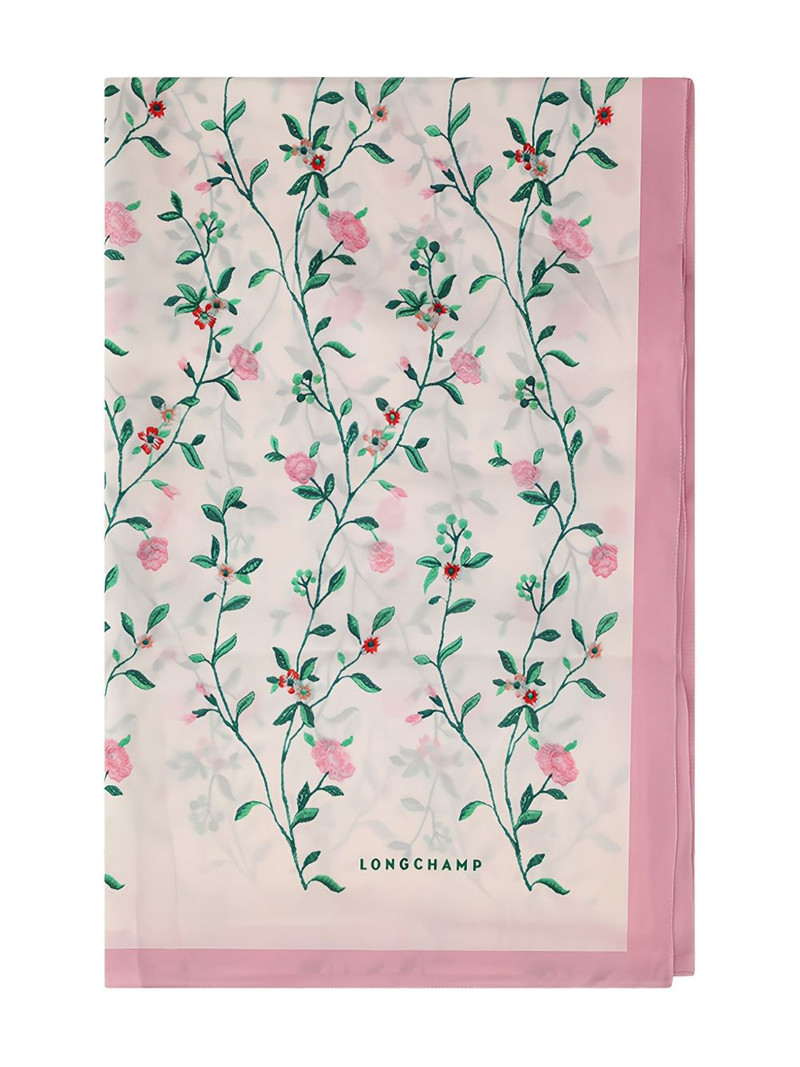 floral-print scarf 1